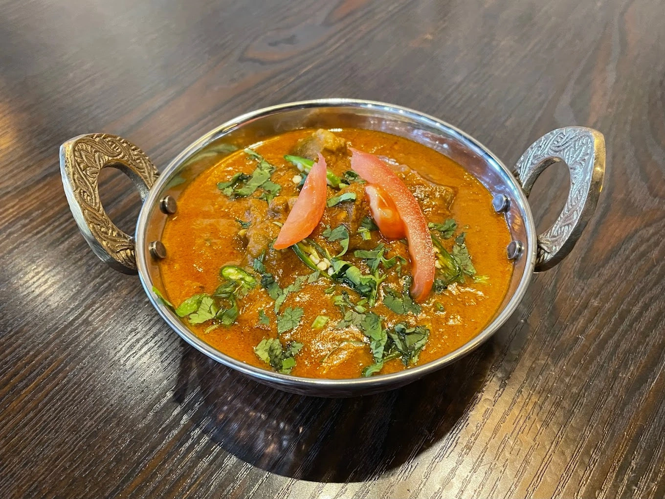 Delicious Chicken Tikka Masala at The Mango Tree Indian restaurant in Medicine Hat, AB